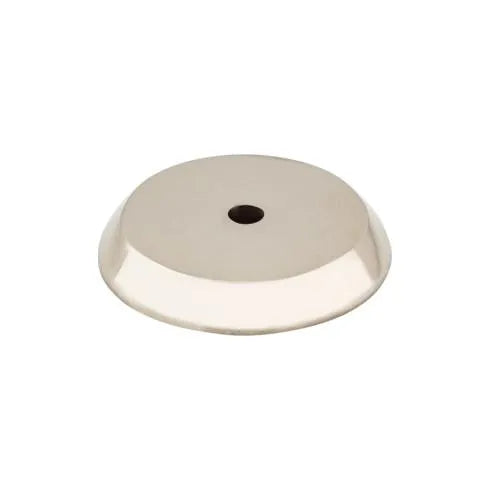 Aspen Round Backplate 1 1/4 Inch Polished Nickel