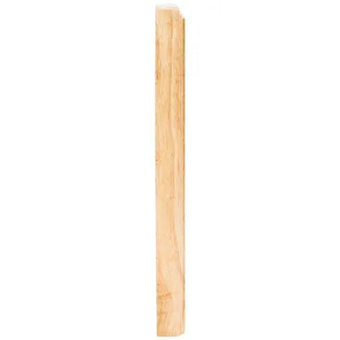 5-1/2" W x 7/8" D x 10" H Rubberwood Plinth Block