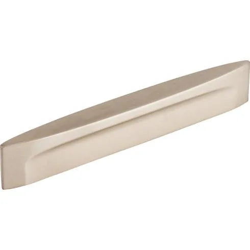 Oval Long Slot Pull 5 Inch (c-c) - Brushed Satin Nickel