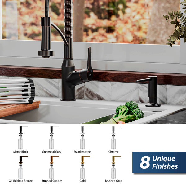 Soap/Lotion Dispenser In Oil-Rubbed Bronze