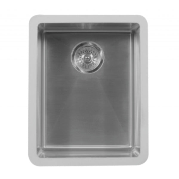 15-1/2" Seamless Undermount Stainless Steel Bar/Prep Sink