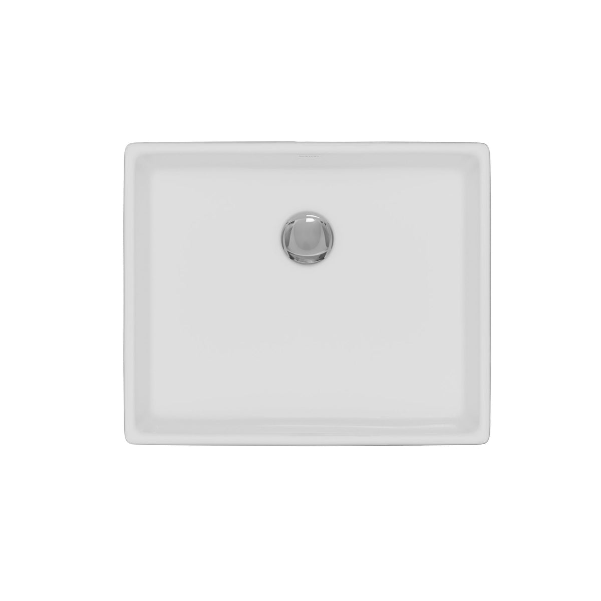 15" Vessel Vitreous China Bathroom Sink In White