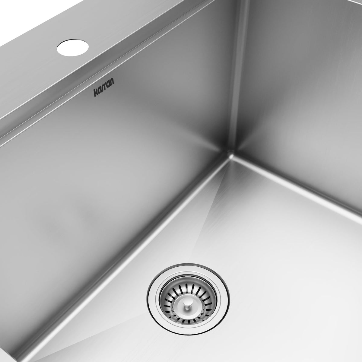 Elite 25" Top Mount Single Bowl Stainless Steel Workstation Laundry Sink