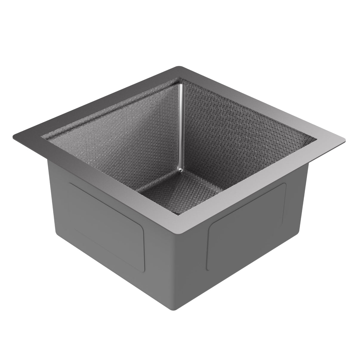 Matrix 17" Undermount Workstation 16 Gauge Single Bowl Stainless Steel Sink with Accessories