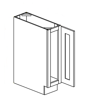 FULL HEIGHT BASE - Prima Aesthetic White