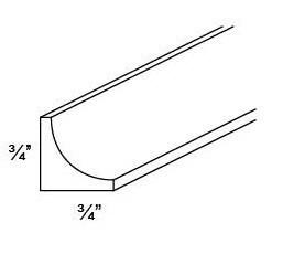 MOLDING - INSIDE CORNER MOLDING - Fabuwood Elite Cinnamon