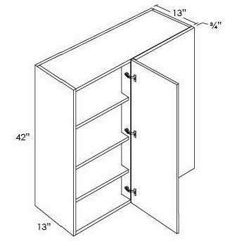 BLIND WALL CABINETS - Fabuwood Prima Bianco
