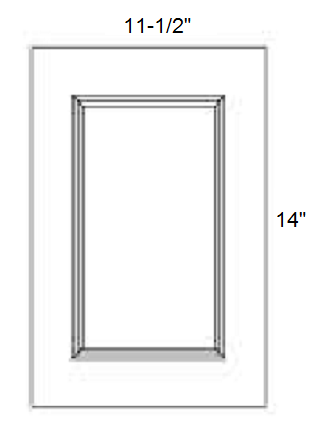 SAMPLE DOOR - Fabuwood Classic Shaker Natural