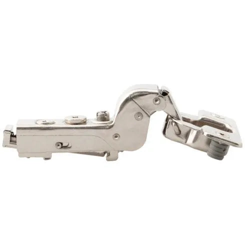 HR MAX™ 110° 15 mm Crank Cam Adjustable Heavy Duty Adjustable Soft-close Hinge with Press-in 8 mm Dowels