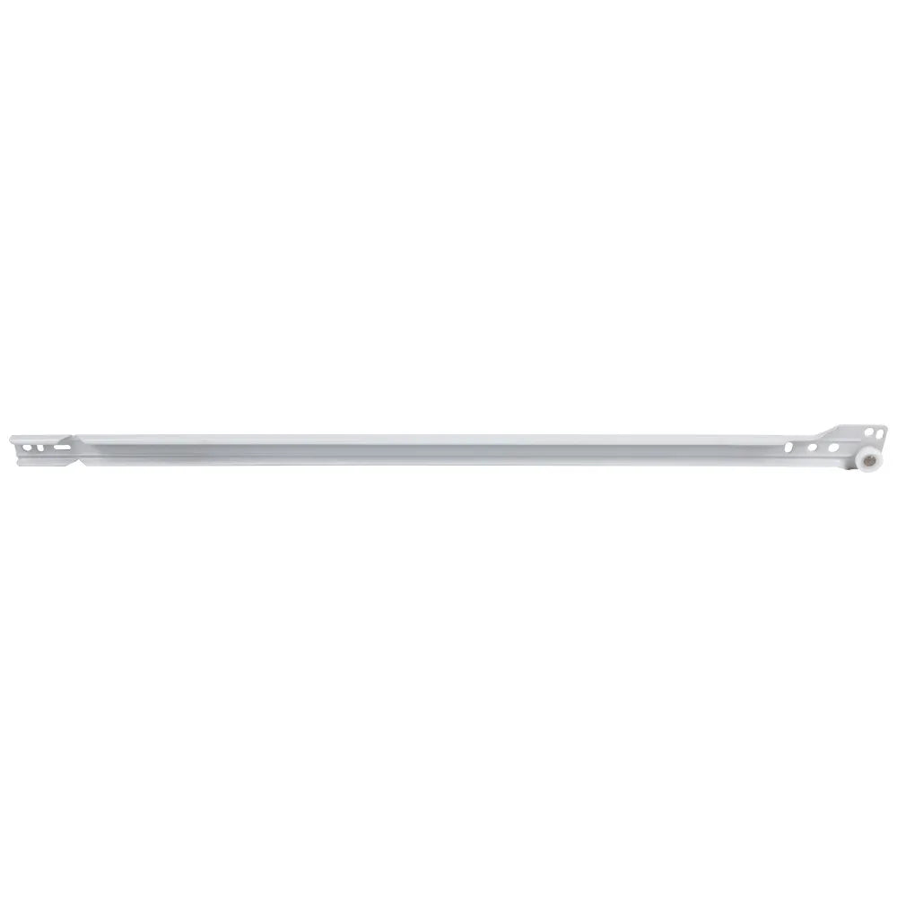 22-5/8" (575 mm) Single Captive V-Notch Non-self-closing 3/4 extension Side Mount Epoxy Split Slide - Cabinet Right