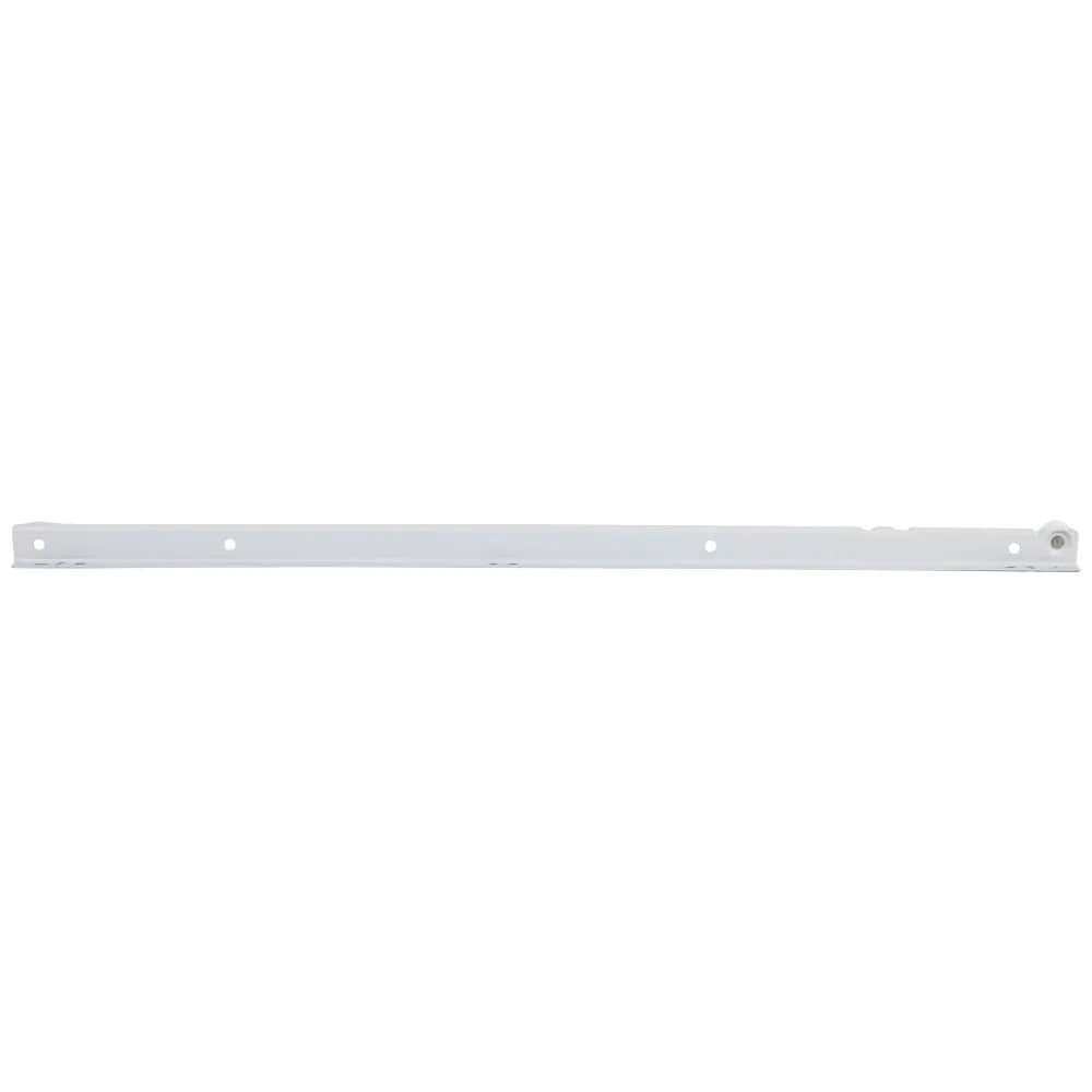 22-5/8" (575 mm) Single Captive V-Notch Non-self-closing 3/4 extension Side Mount Epoxy Split Slide - Drawer Left