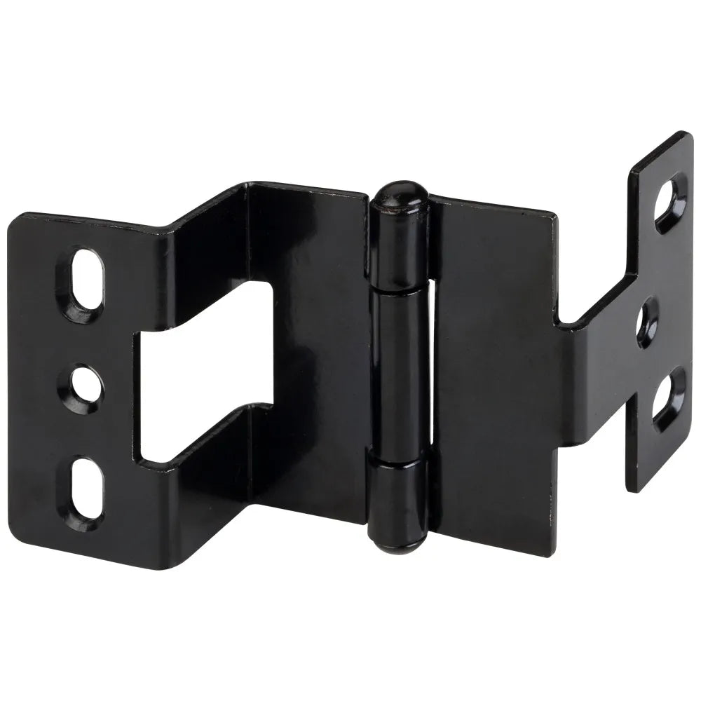 Heavy Duty 3-Knuckle 270 Degree 3/4" x 3/4" Hinge 19 mm x 19 mm - Black Powder Coat