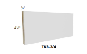 Fabuwood Allure Galaxy Frost Toe Kick 96"W x 4 ½”H x 3⁄4”D