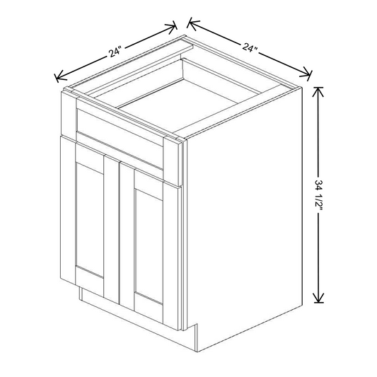 Fabuwood Allure Galaxy Frost Base 24"W Cabinet