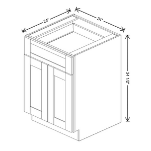 Fabuwood Allure Galaxy Frost Base 24"W Cabinet