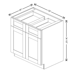 Fabuwood Allure Galaxy Frost Base 33"W  Cabinet