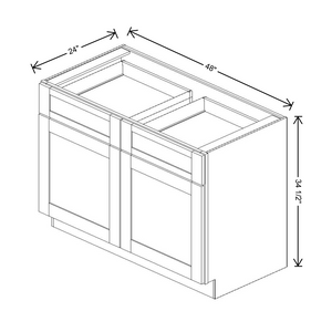 Fabuwood Allure Galaxy Frost Base 48"W Cabinet