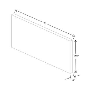 Fabuwood Allure Galaxy Frost 96"W Base Molding {Not for Quest Lines]