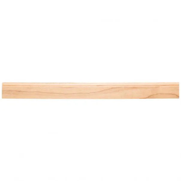 3/8" D x 13/16" H Hard Maple Bead Frame Moulding