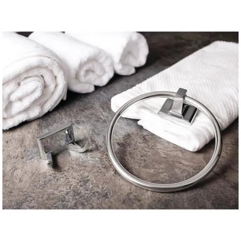 Bridgeport Polished Chrome Double Robe Hook - Contractor Packed