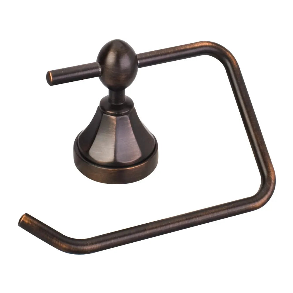 Newbury Brushed Oil Rubbed Bronze Euro Paper Holder - Contractor Packed