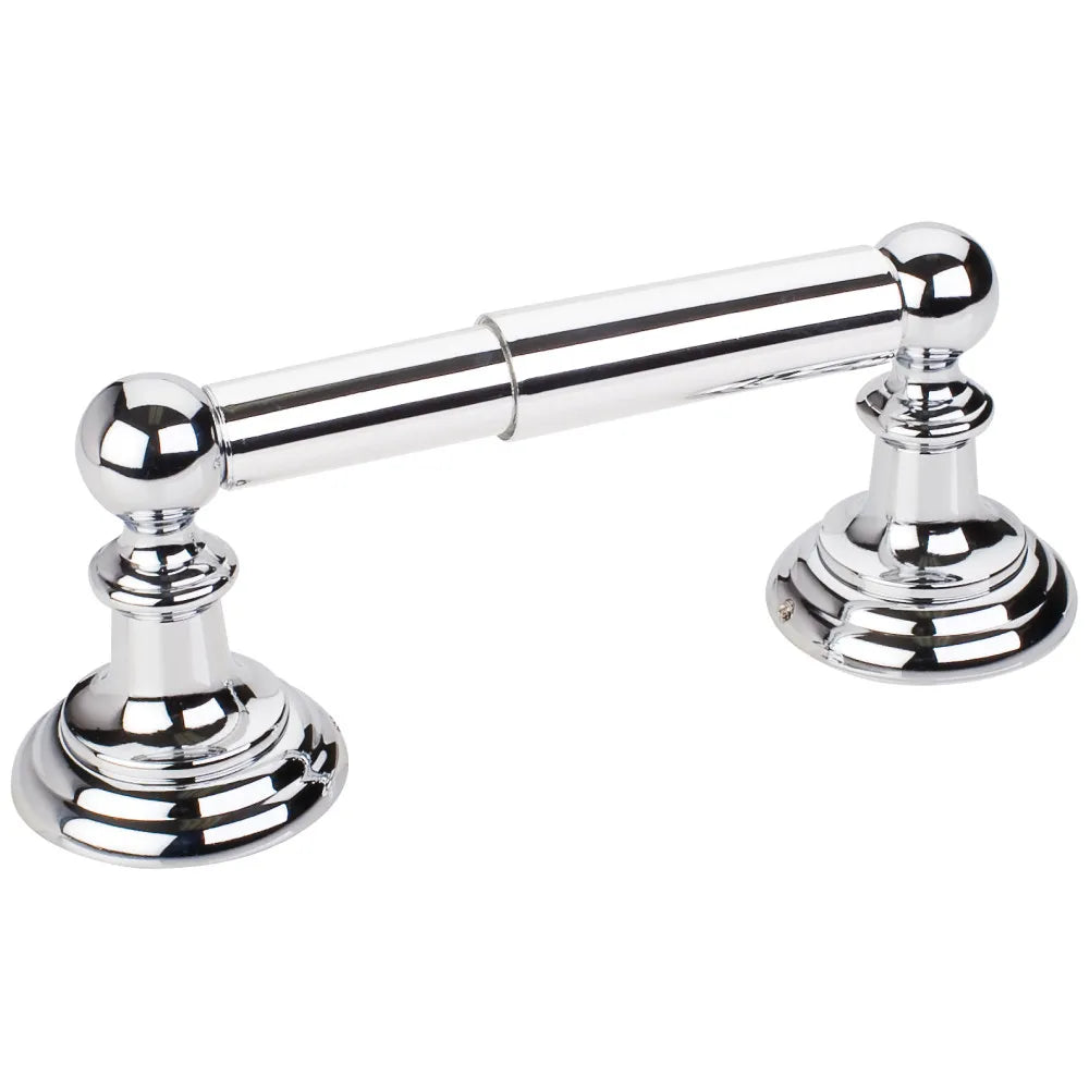 Fairview Polished Chrome Spring-Loaded Paper Holder - Retail Packaged