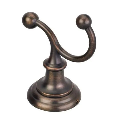 Fairview Brushed Oil Rubbed Bronze Double Robe Hook - Contractor Packed