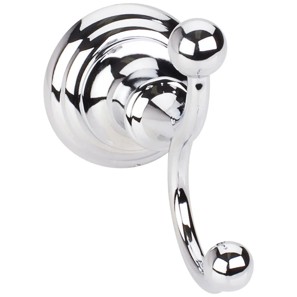 Fairview Polished Chrome Double Robe Hook - Contractor Packed