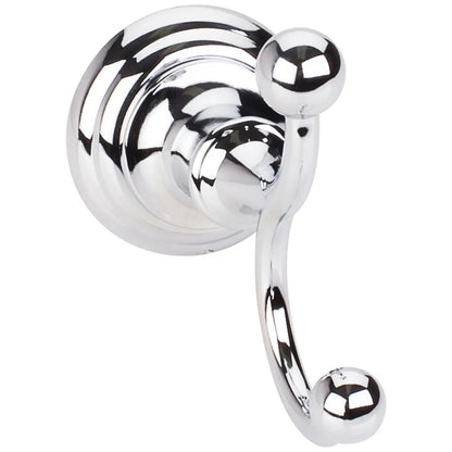 Fairview Polished Chrome Double Robe Hook - Contractor Packed