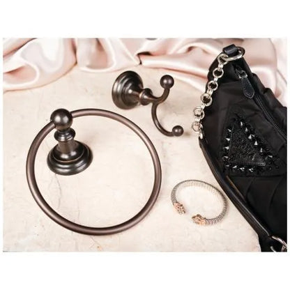 Fairview Polished Chrome Double Robe Hook - Contractor Packed