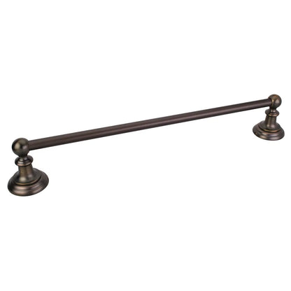 Fairview Brushed Oil Rubbed Bronze 24" Single Towel Bar - Contractor Packed