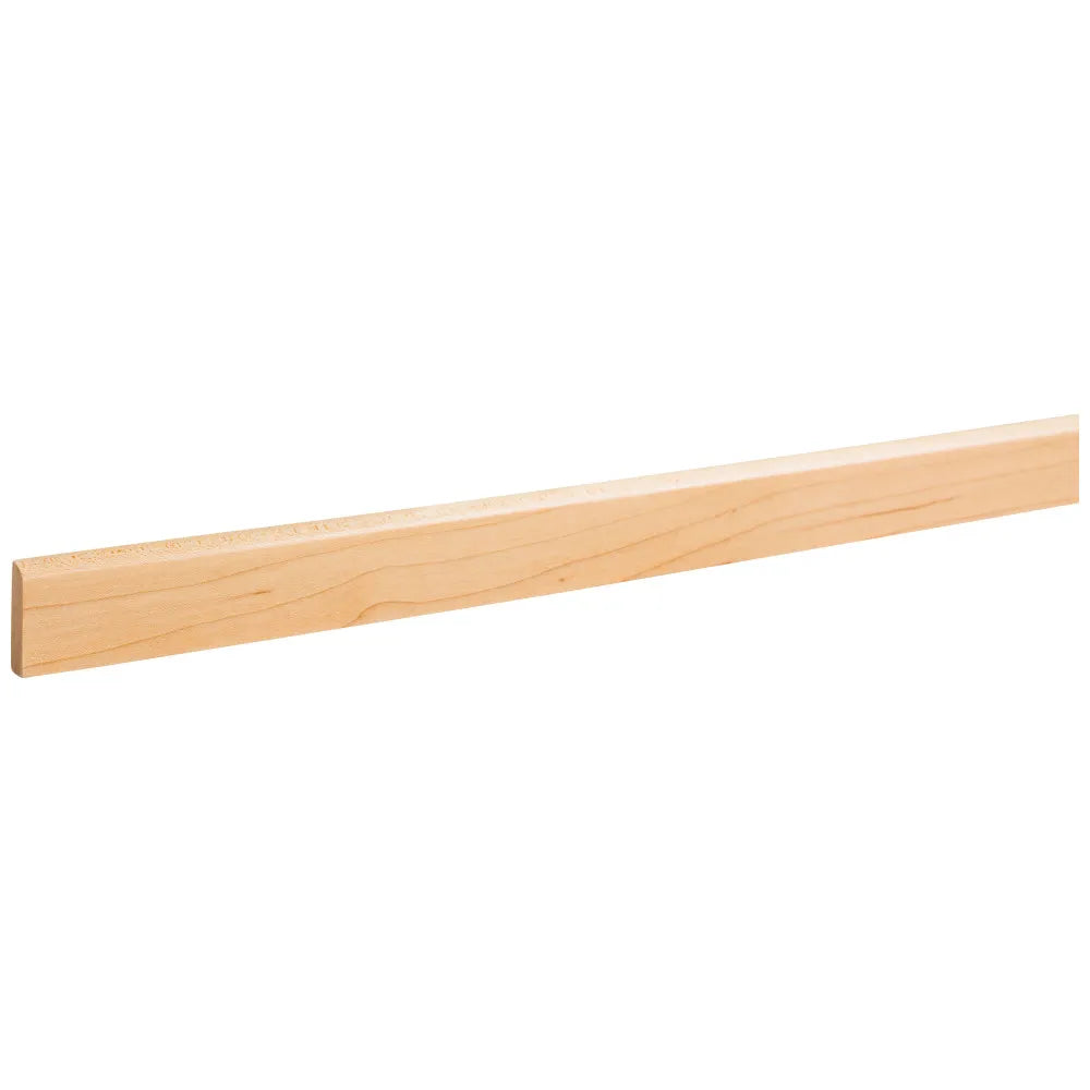 1/4" D x 1" H Hard Maple Beauty Moulding