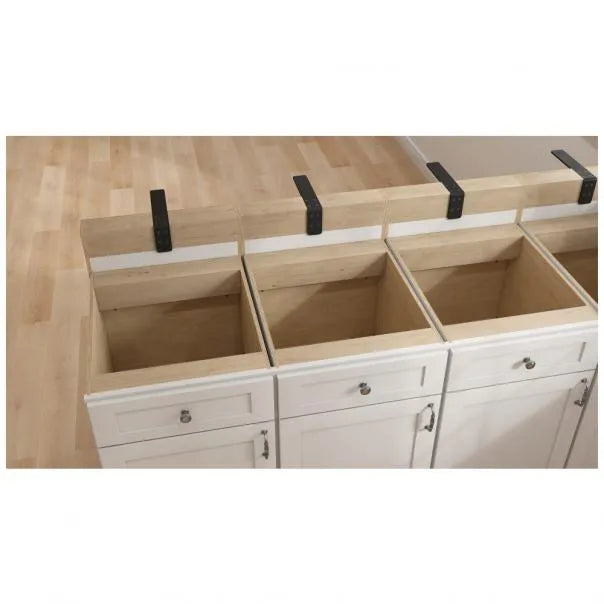 10" W x 2" D x 4" H L-Shaped Countertop Support