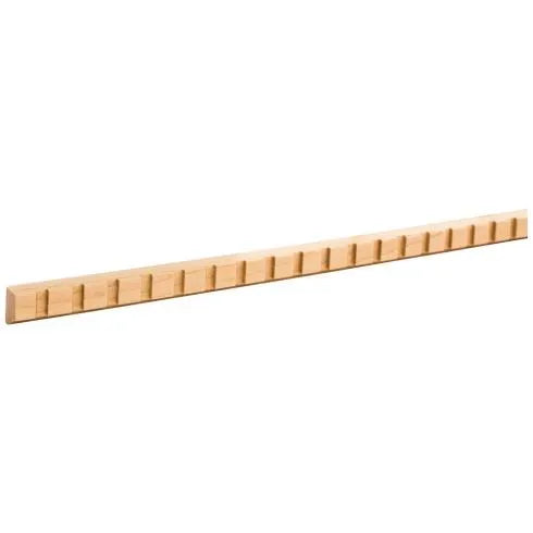 1/2" D x 3/4" H Hard Maple Dentil Moulding