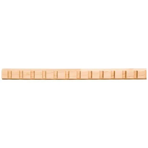 1/2" D x 3/4" H Hard Maple Dentil Moulding