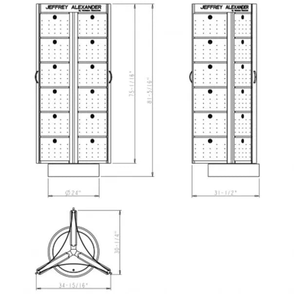 36-Board Display Tower (boards sold separately)