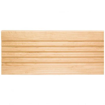 5/8" D x 4" H Oak Fluted Moulding