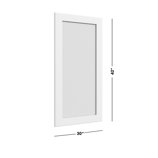 Fabuwood Allure Galaxy Frost Wall 42”H Glass Door 30"W