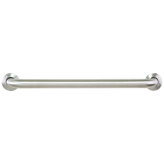 24" Stainless Steel Conceal Mount Grab Bar - Retail Packaged - Overall Length - 27-1/16"