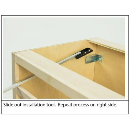 HR MAX™ Slide Rear Bracket Installation Tool For Metal Undermount and Ball Bearing Slide Rear Brackets