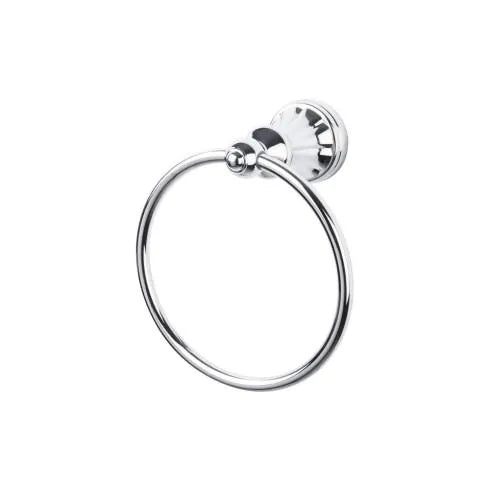 Hudson Bath Ring Polished Chrome