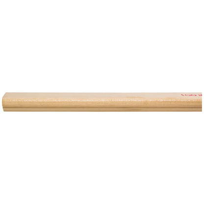 1-1/2" D x 13/16" H Hard Maple Bullnose & Cove Light Rail Moulding