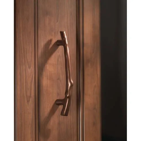Aspen Twig Pull 3 1/2 Inch (c-c)  Medium Bronze