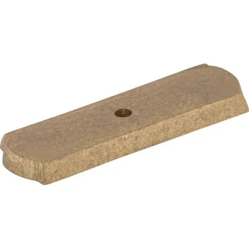Aspen Rectangle Backplate 2 1/2 Inch Light Bronze