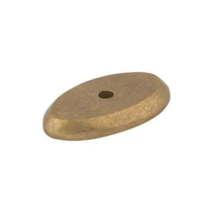 Aspen Oval Backplate 1 1/2 Inch Light Bronze