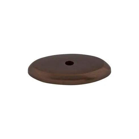 Aspen Oval Backplate 1 3/4 Inch  Mahogany Bronze