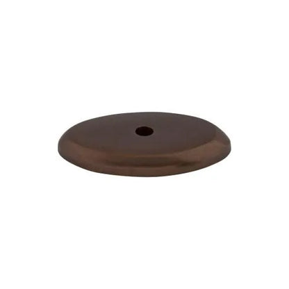 Aspen Oval Backplate 1 1/2 Inch Mahogany Bronze