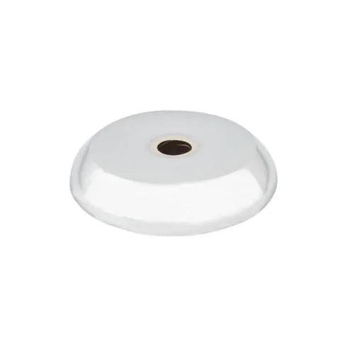 Aspen Round Backplate 7/8 Inch Polished Chrome