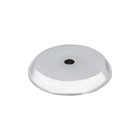 Aspen Round Backplate 1 1/4 Inch Polished Chrome