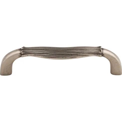 Edwardian Bow Pull - Pewter Antique